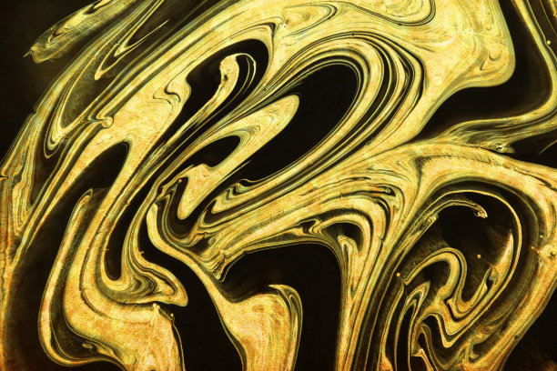 日本黑金墨混合，大理石纹理背景，水彩，sumanagashi，抽象艺术图片下载