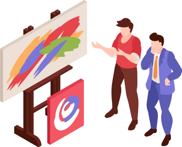 艺术画廊图片下载