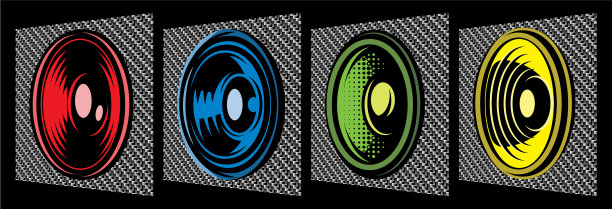 设置不同的扬声器颜色图片下载
