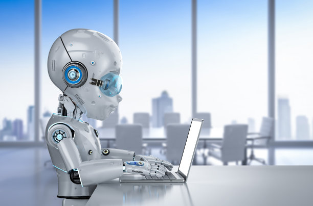 机器人上班族图片下载