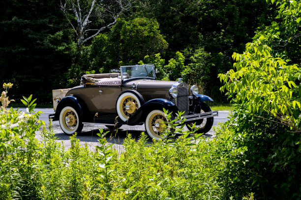 老爷车-福特标志图片下载
