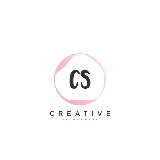 c美最初的logo手写logo艺术图片下载