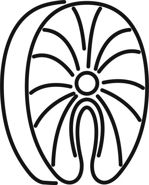 钓鱼片图标轮廓样式图片下载