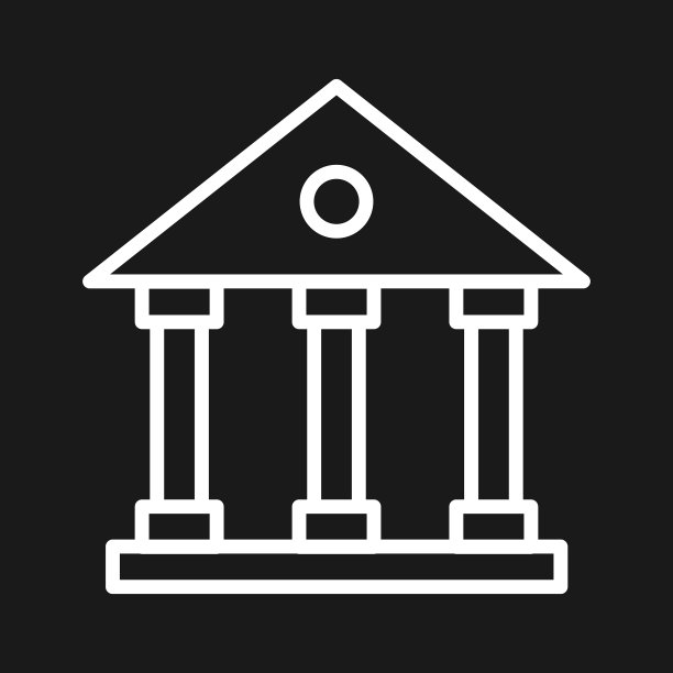 银行大楼图标图片下载