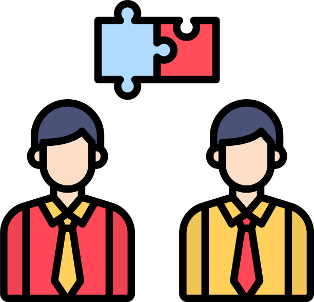 团队协作的图标图片下载