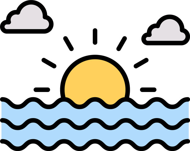 日落图标图片下载