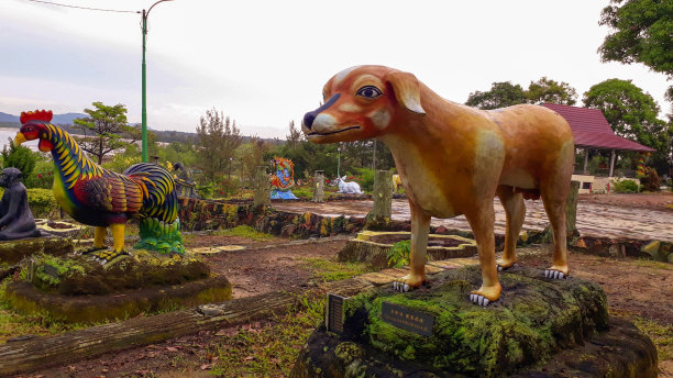 狗——十二种狗，象征中国的动物。图片下载