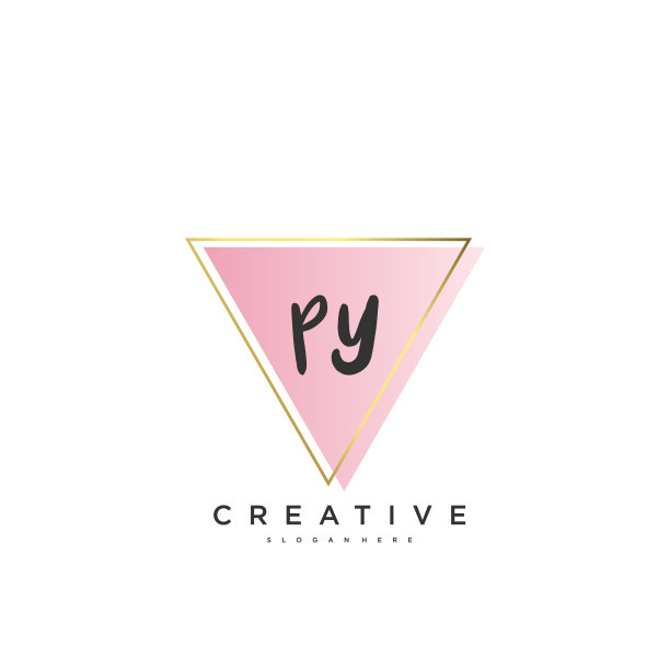 Py美初始标识手写标识艺术图片下载