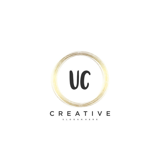 Uc美初始logo手写logo艺术图片下载