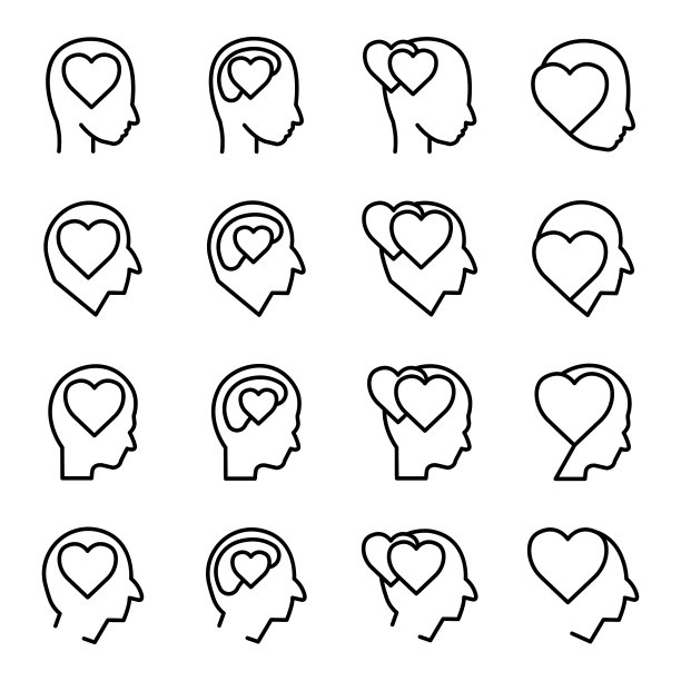 头像以心线设于爱的象征图片下载