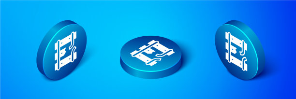 铁路上等距的破损或开裂的轨道图片下载