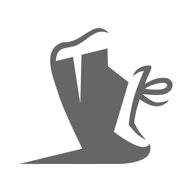 白色背景上的跑鞋标志图片下载