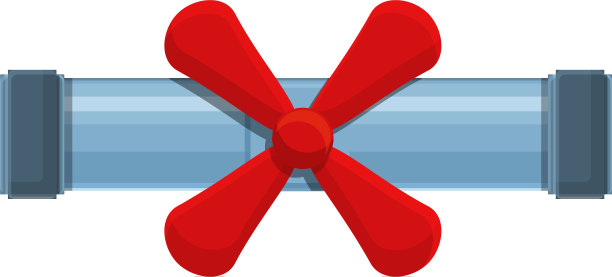 污水管道图标卡通风格图片下载