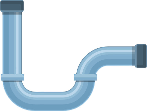 建筑管道图标卡通风格图片下载