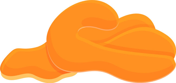 食物浪费图标卡通风格图片下载