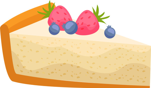 芝士蛋糕平图标图片下载