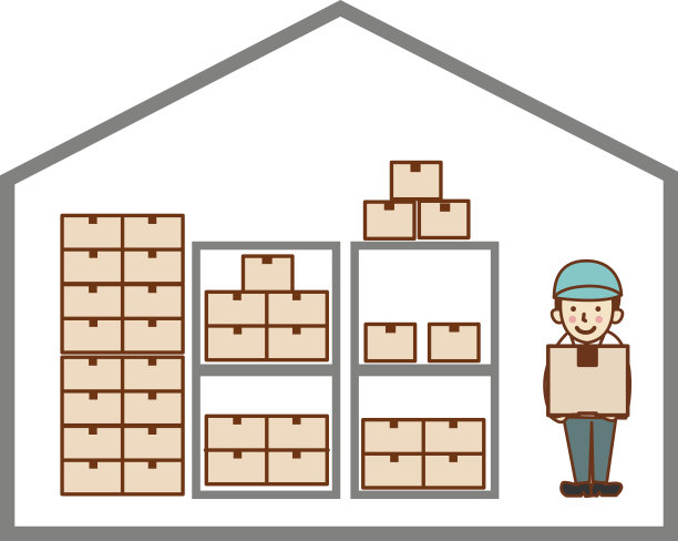 在仓库工作的人。图片下载