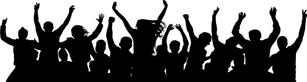 欢乐的人群，孤独的人群图片下载