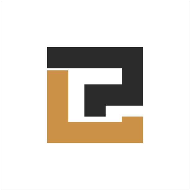 抽象字母PL标志设计图片下载