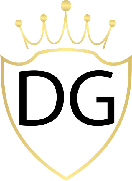 Dg字母标志设计风格简约图片下载
