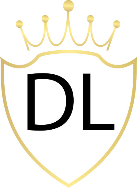 Dl字母标志设计风格简约图片下载