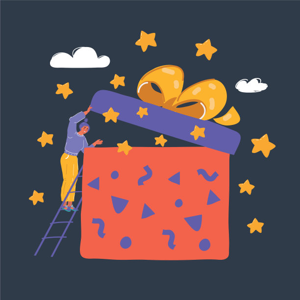 小个子女人打开大箱子图片下载