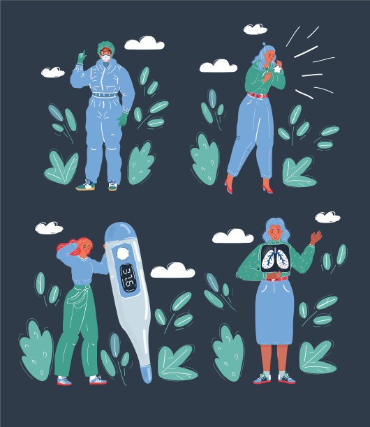 流感症状的流感图片下载