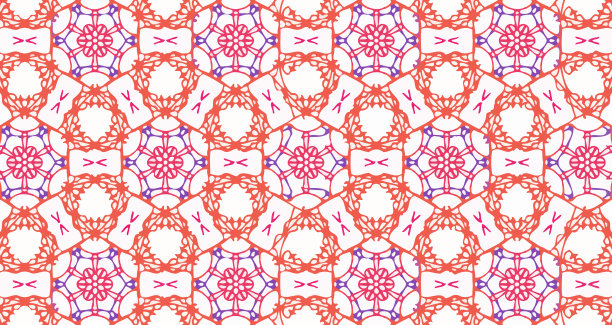 花卉图案的奢华设计。壁纸背景。插图。图片下载