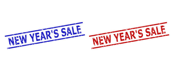 新年销售水印与腐蚀表面图片下载
