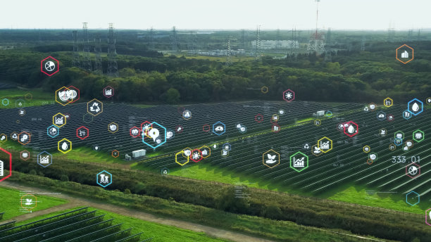 环境技术的概念。可持续发展的目标。西班牙。图片下载