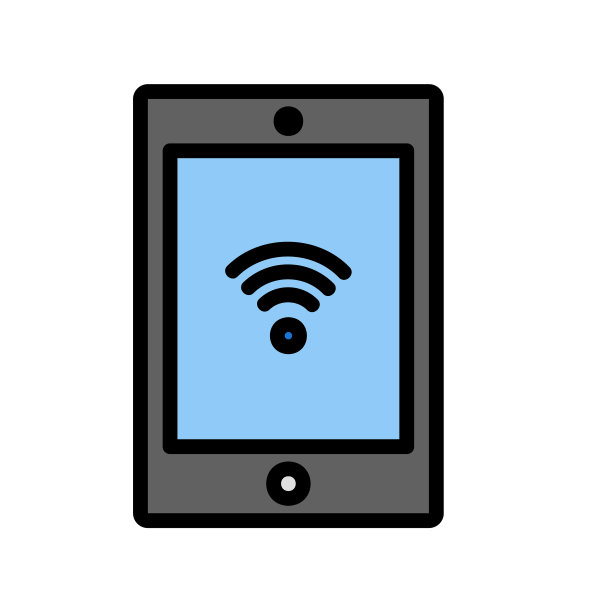 平板电脑图标在填充线样式关于互联网图片下载