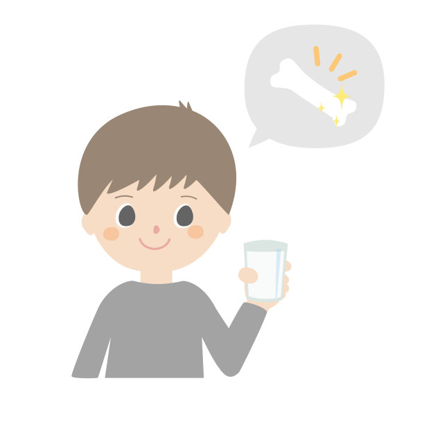 喝牛奶的男孩图片下载