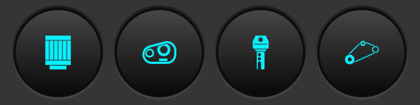 用遥控器和遥控器设置汽车空气滤清器前照灯钥匙图片下载