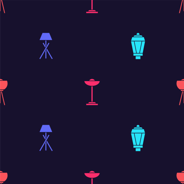 设置花园灯与地面灯无缝衔接图片下载