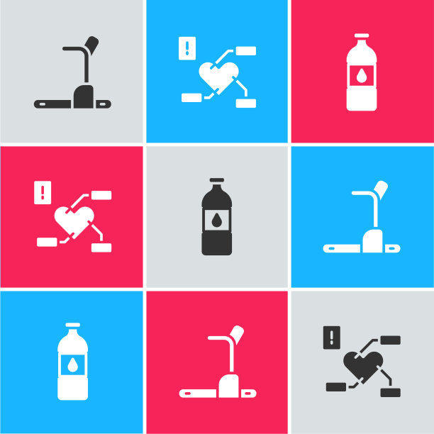 设置跑步机注重心脏健康图片下载