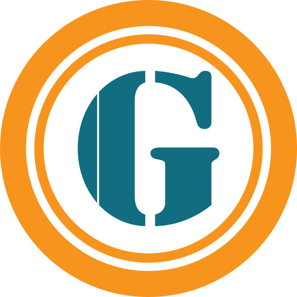 字母g标志为图标设计模板元素图片下载