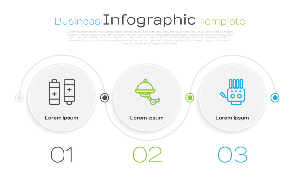 设置线电池服务员机器人和机械手图片下载