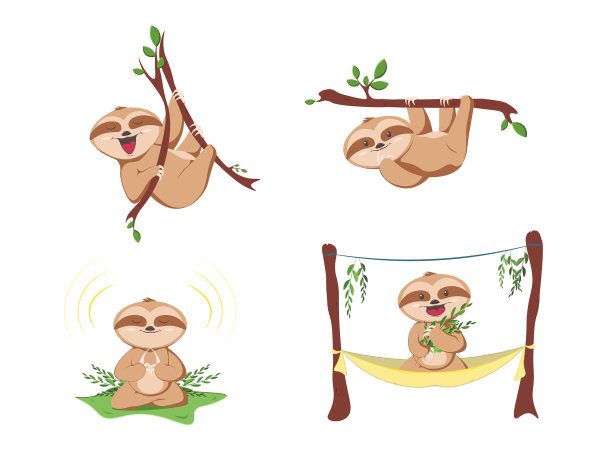 懒惰懒惰卡通图片下载