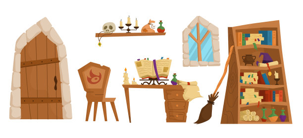 魔法学校的概念图片下载