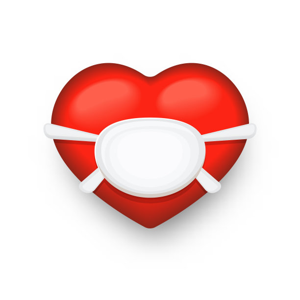 3d红心护嘴脸图片下载