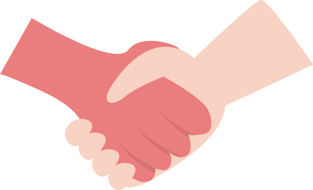 孤立的手摇扁风格图标设计图片下载