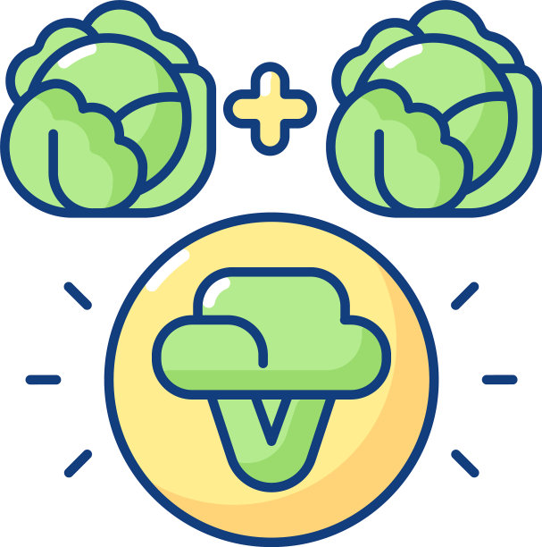 选择性育种RGB颜色图标图片下载