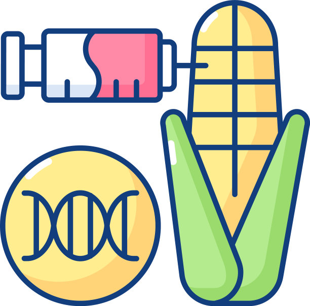 遗传修饰的生物体RGB颜色图片下载
