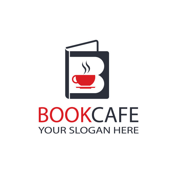 文学咖啡馆会徽图片下载