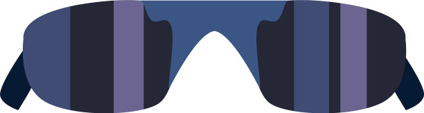 运动太阳镜阳刚平风格上的白色图片下载