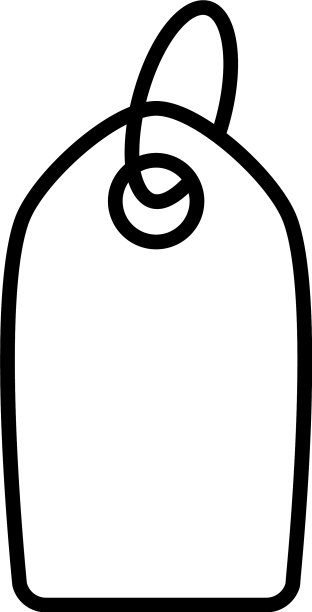 标签图标图像线条样式图片下载