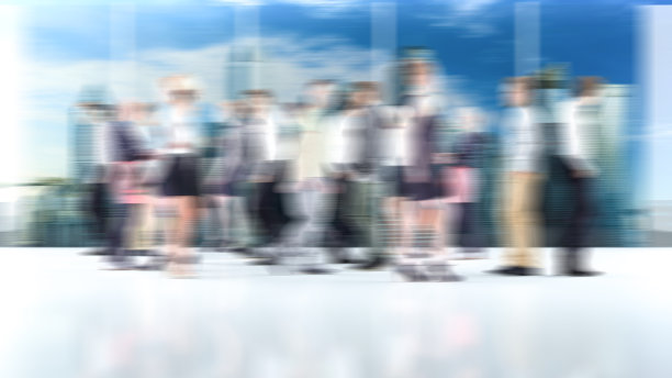 模糊运动商人图片下载