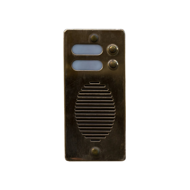 旧对讲机孤立的白色背景图片下载