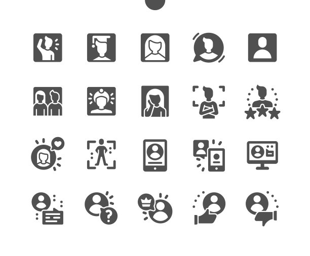 人们头像社交用户角色脸图片下载