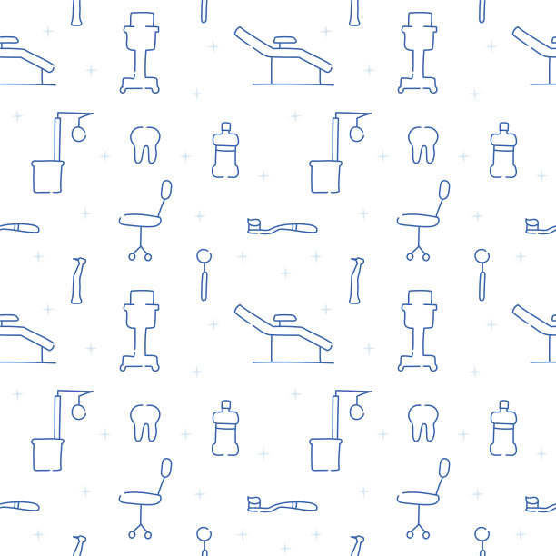 口腔保健用正畸无缝模式图片下载